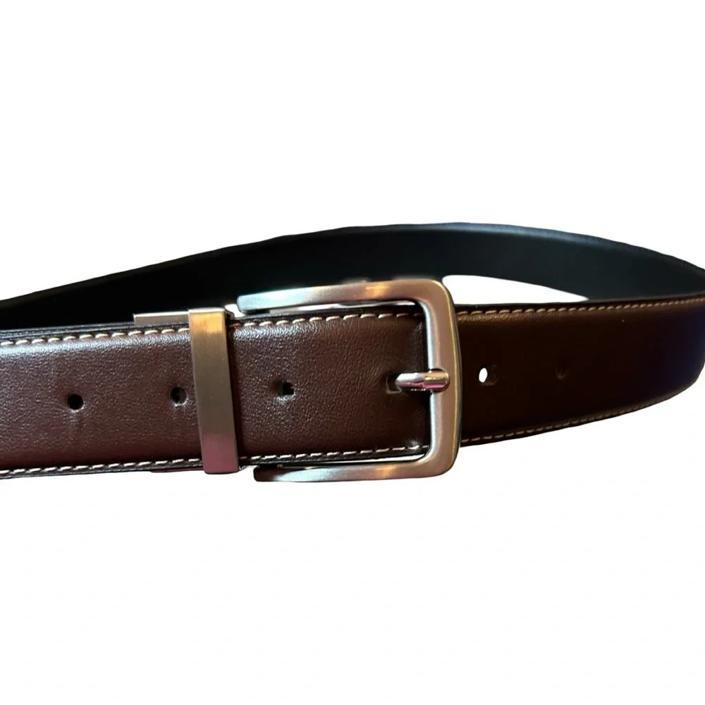Men’s Steve Madden Interchangeable Belt – Brown & Black, 38–40